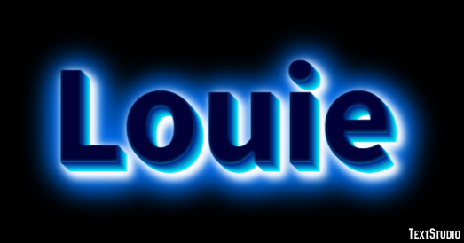 Louie Efekt tekstowy