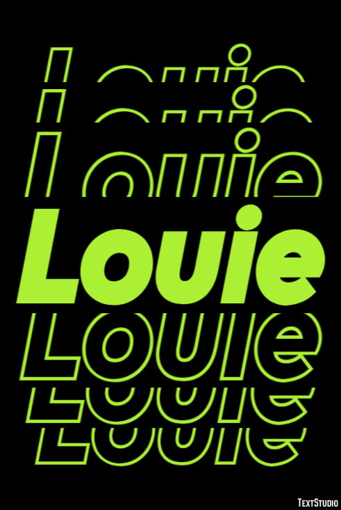 Louie Effetto testo