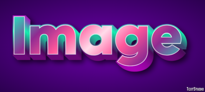 Image Tekst Effect