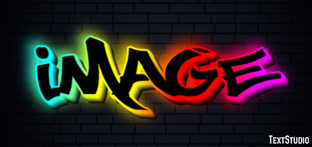 Image Tekst effect