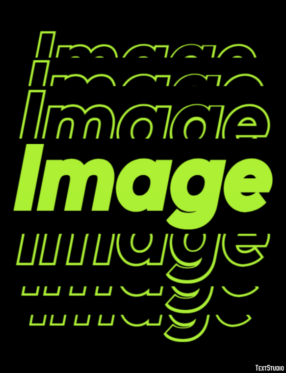 Image Tekst Effect