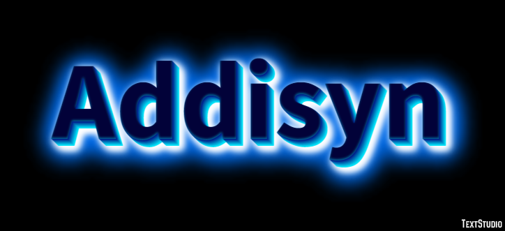 Addisyn Text Effect