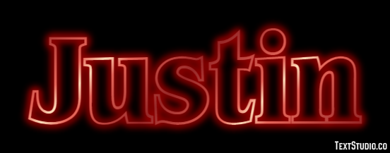 Justin Texteffekt