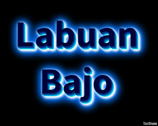 Labuan Bajo Efekt tekstowy
