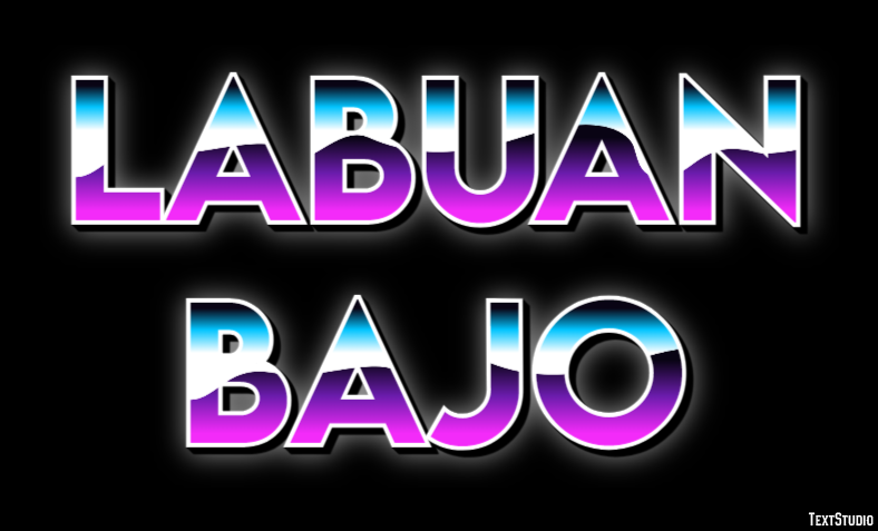 Labuan Bajo Effetto testo