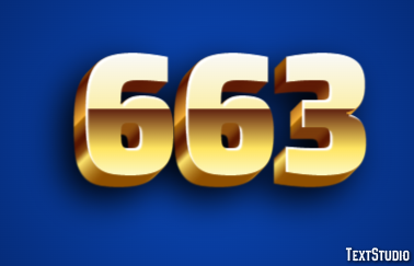 663 Text Effect