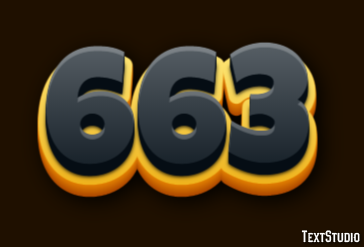 663 Text Effect
