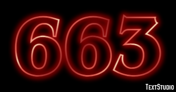 663 Text Effect