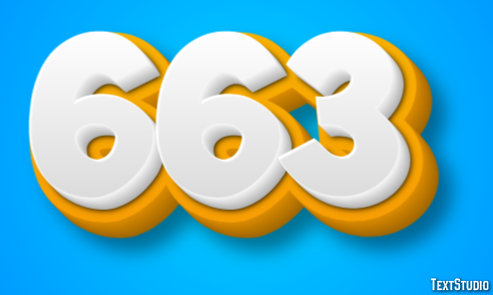 663 Text Effect