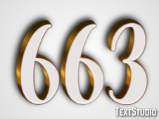 663 Text Effect