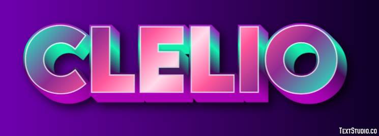 Clelio Text Effect