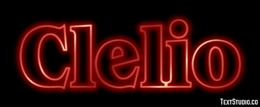 Clelio Text Effect