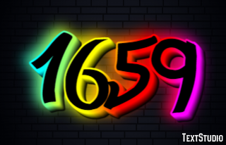 1659 Efecto de Texto