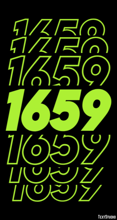 1659 Efecto de Texto