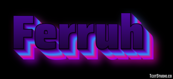 Ferruh Tekst Effect