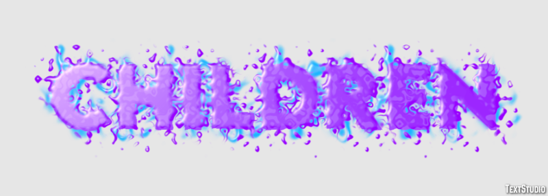 Children Text Effect