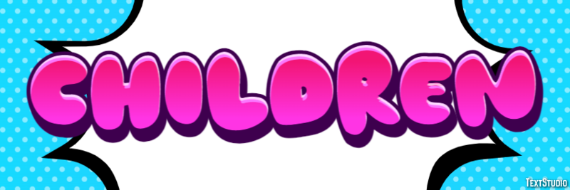 Children Text Effect