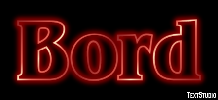 Bord Efekt tekstowy