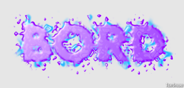 Bord Effet de Texte