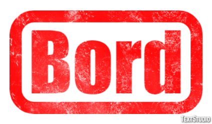 Bord Efekt tekstowy