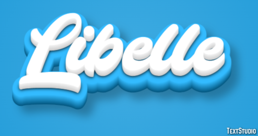 Libelle テキスト効果