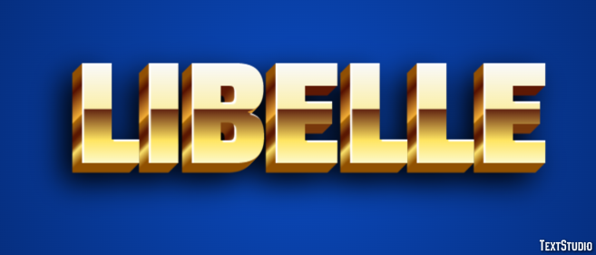 Libelle テキスト効果