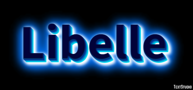 Libelle テキスト効果
