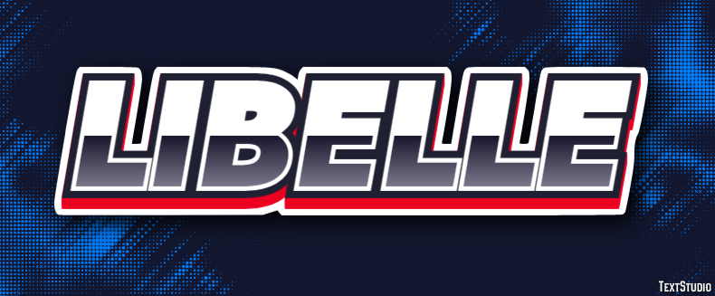 Libelle テキスト効果
