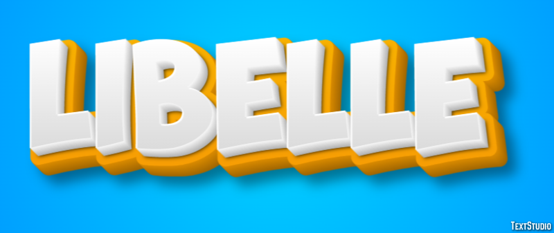 Libelle テキスト効果