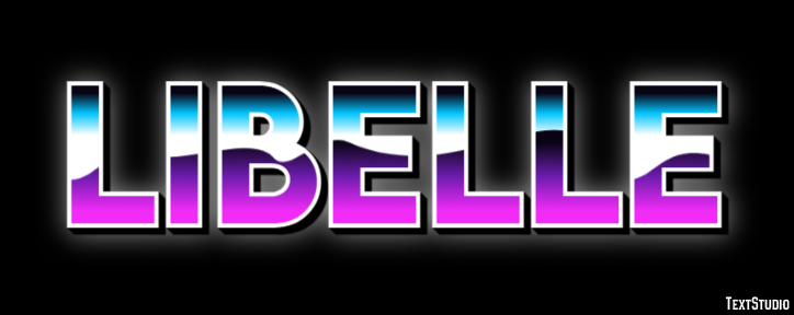 Libelle Effetto testo
