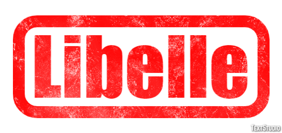 Libelle テキスト効果