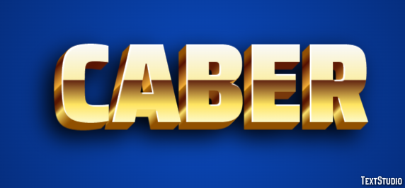 Caber Texteffekt