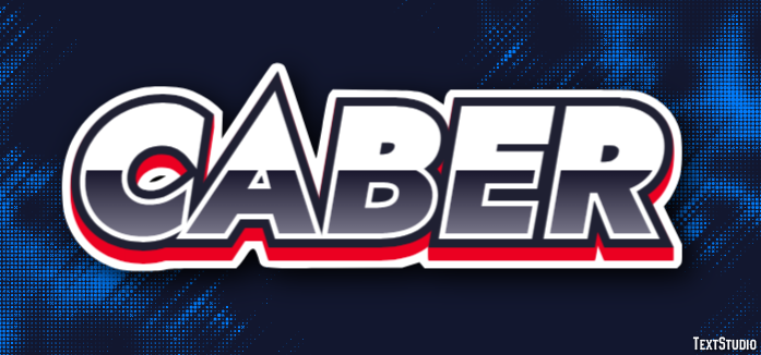 Caber Texteffekt