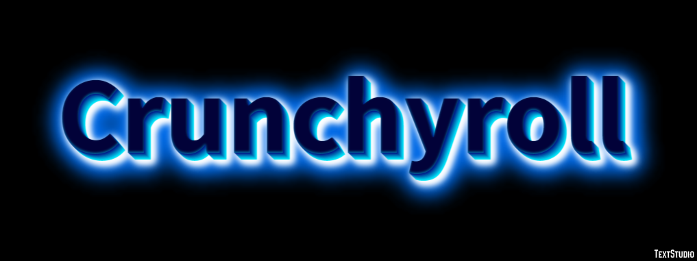 Crunchyroll Efecto de Texto