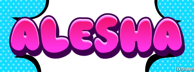 Alesha Texteffekt