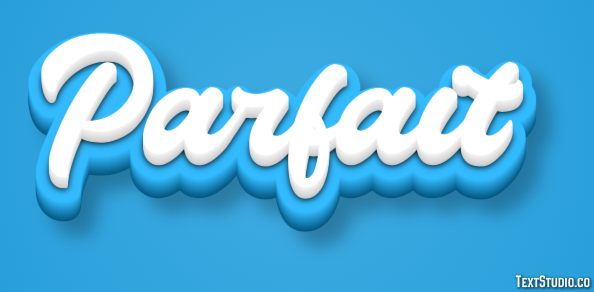 Parfait Text Effect