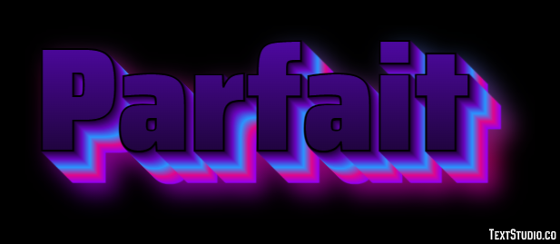 Parfait Text Effect
