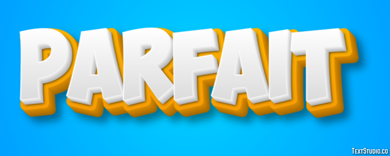 Parfait Text Effect