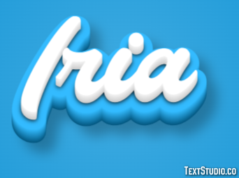 Iria Efecto de Texto