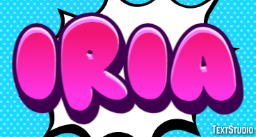 Iria Efecto de Texto