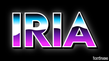 Iria Efecto de Texto