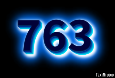 763 Text effect