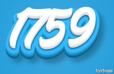 1759 Text Effect