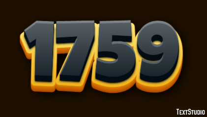 1759 Text Effect