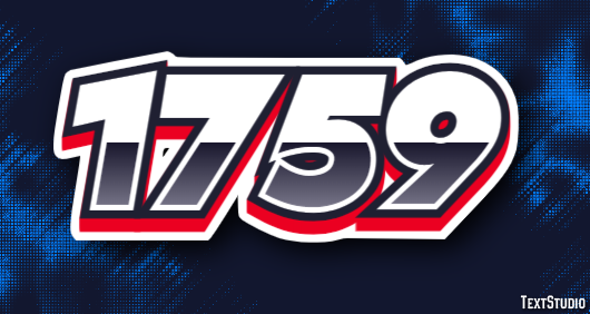1759 Text Effect