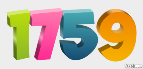 1759 Text Effect