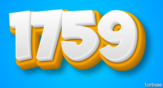 1759 Text Effect