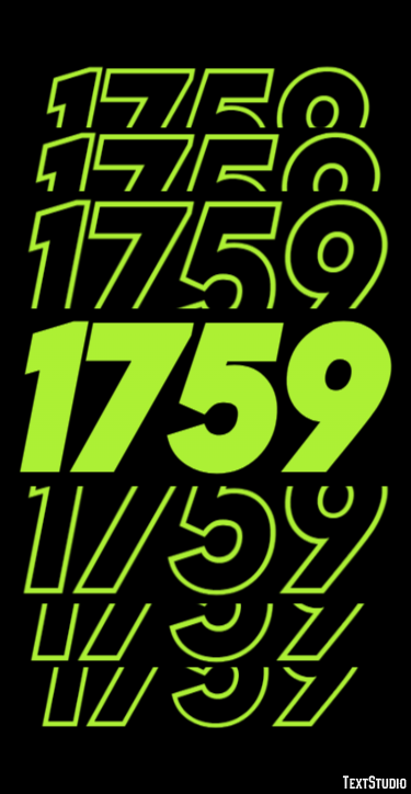1759 Text Effect