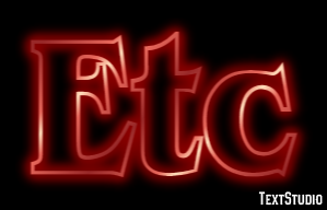 Etc Text Effect
