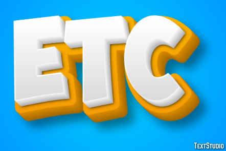 Etc Texteffekt